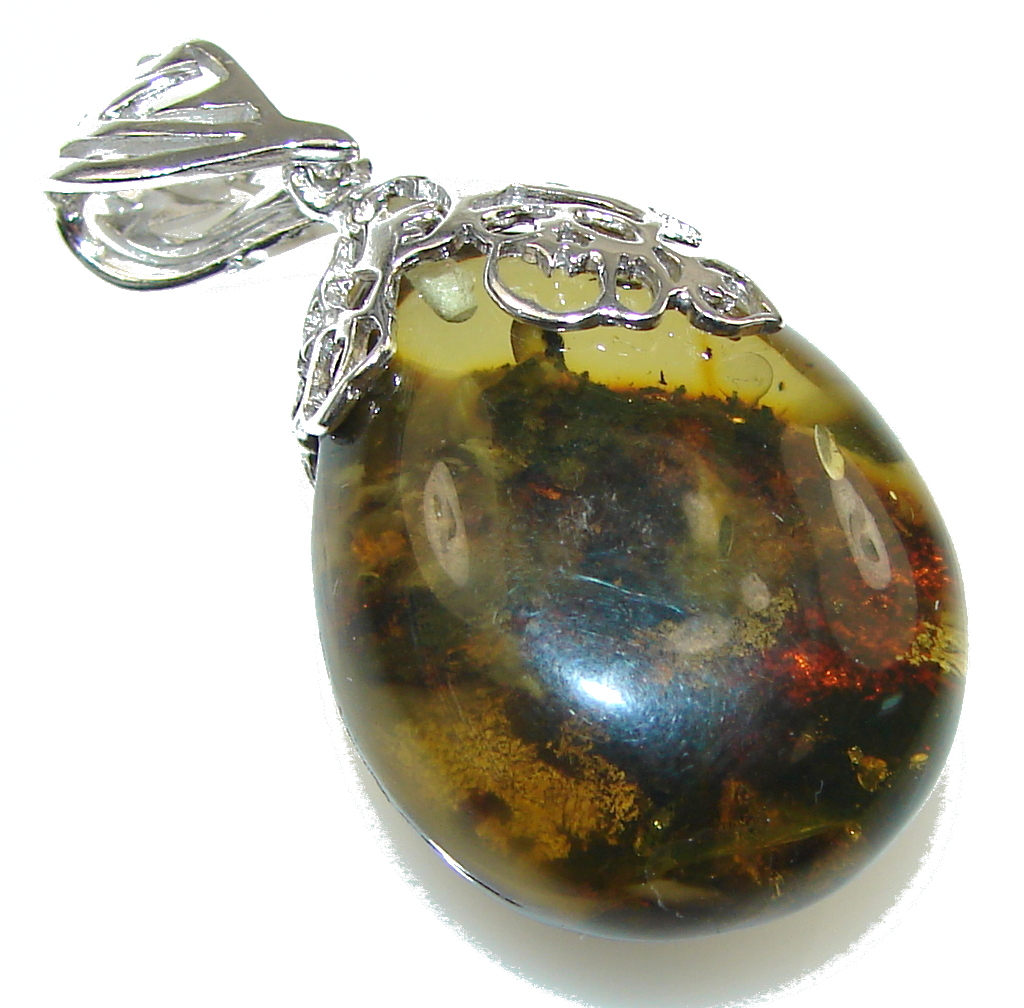 on sterling silver polish how to Polish Silver Green Amazing Amber Baltic pendant Sterling on sterling silver polish how to Polish Silver Green Amazing Amber Baltic pendant Sterling