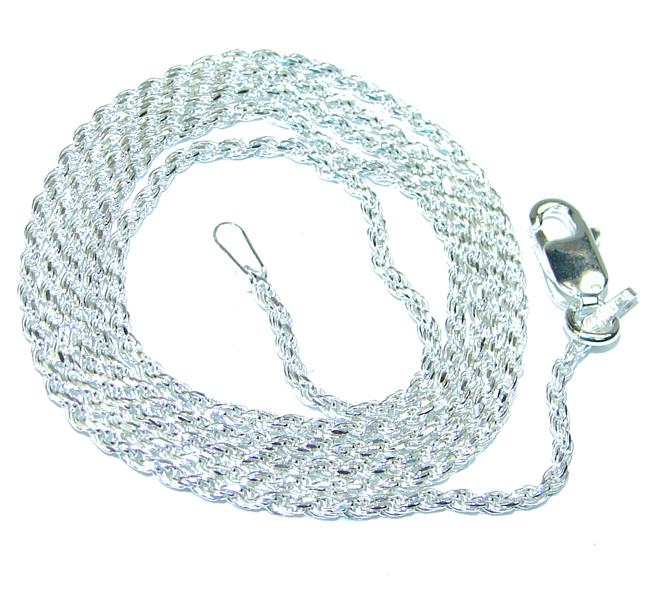 Sterling silver chain rope design – wishesanddream