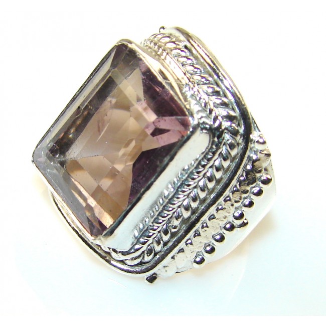 Timeless Amethyst Sterling Silver ring s. 9 1/4