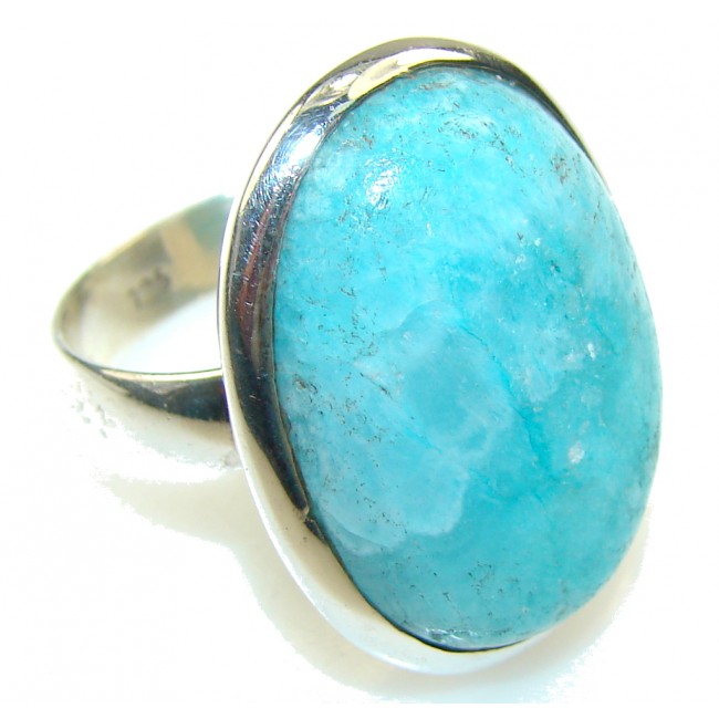 Inspire Blue Rhodochrosite Sterling Silver ring s. 8 - model #29-wrz-14-92