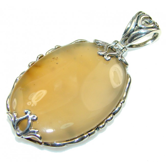 Awesome Style!! Agate Sterling Silver Pendant