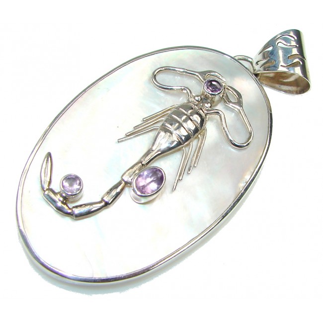 Clouds Of Heaven! Silver Blister Pearl Sterling Silver pendant