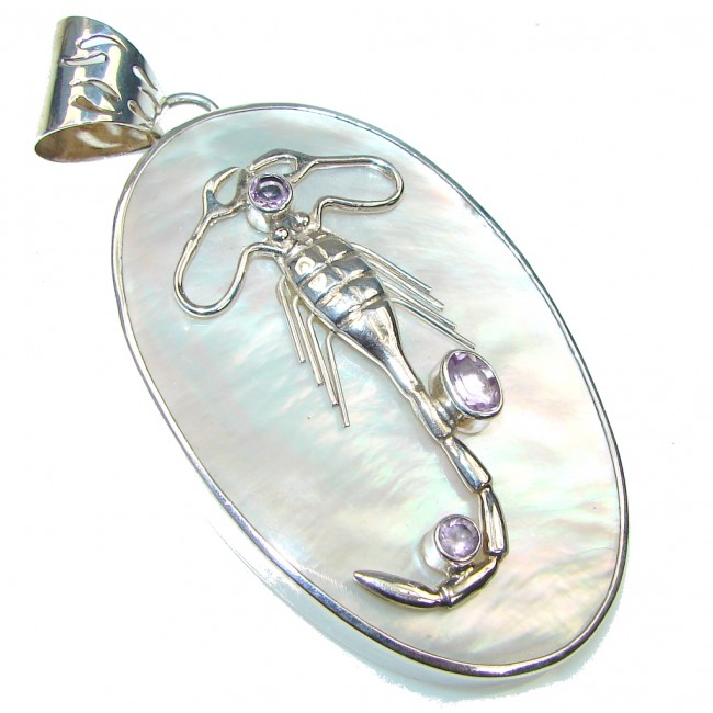 Clouds Of Heaven! Silver Blister Pearl Sterling Silver pendant