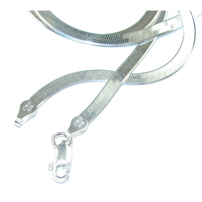 Magic Sterling Silver Chain 18'' long, 3 mm wide