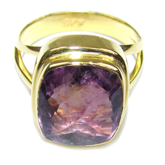 Delicate Purple Amethyst Sterling Silver ring s. 6 1/2