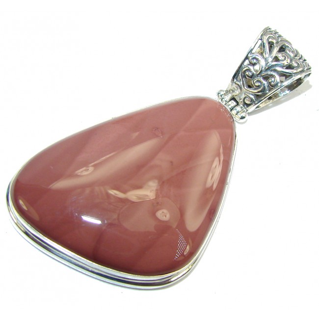 Amazing Style AAA Imperial Jasper Sterling Silver Pendant