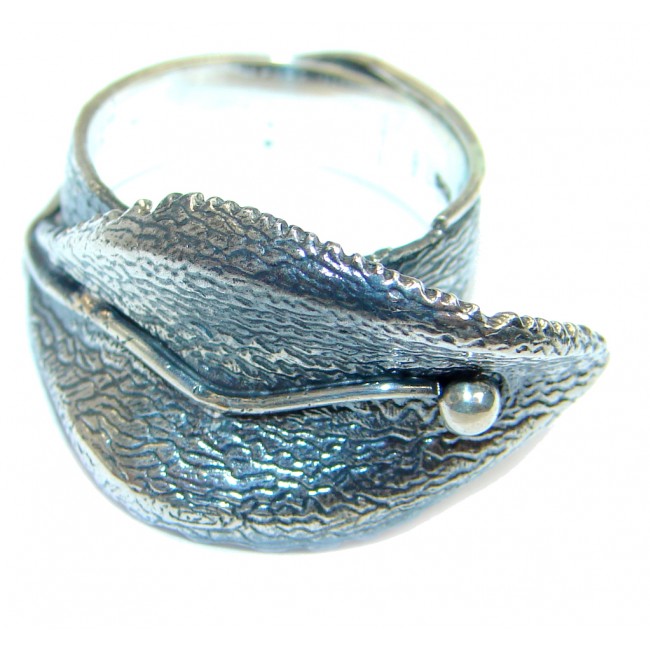 Great Italy made Sterling Silver ring; s. 7