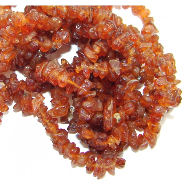 Excellent Brown Amber Beads Strand Necklace