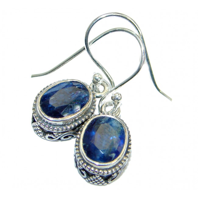 Simple Beauty Kyanite .925 Sterling Silver earrings