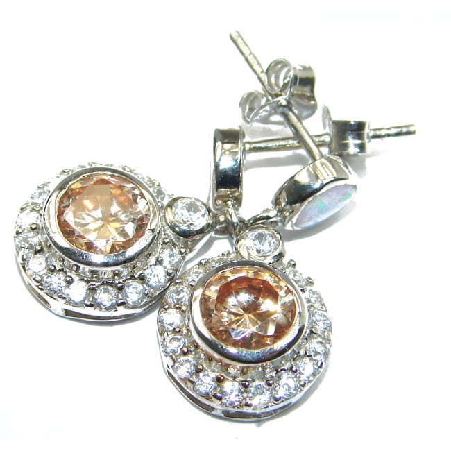 Cubic Zirconia .925 Sterling Silver earrings