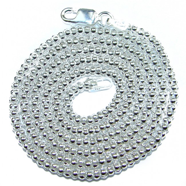 Coreana Sterling Silver Chain 22'' long, 2.5 mm wide