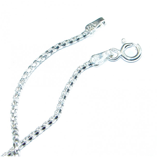Coreana Sterling Silver Chain 18'' long, 1.5 mm wide