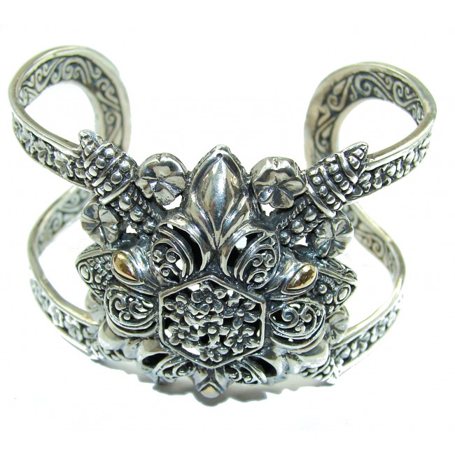 Huge Celtic Design .925 Sterling Silver handcrafted Bracelet / Cuff