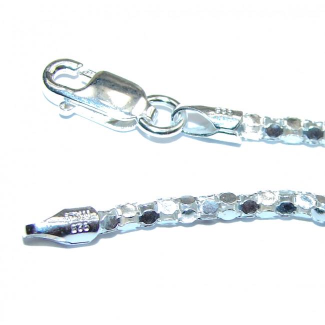 Coreana .925 Sterling Silver Chain 16'' long, 3 mm wide