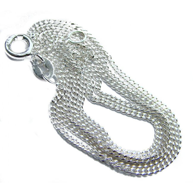 .925 Sterling Silver Chain 18'' long, 1 mm wide