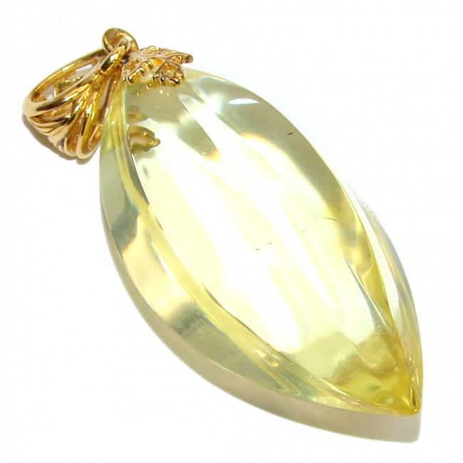 Splendid Faceted Baltic Amber Gold over .925 Amber Sterling Sterling Silver handcrafted Pendant