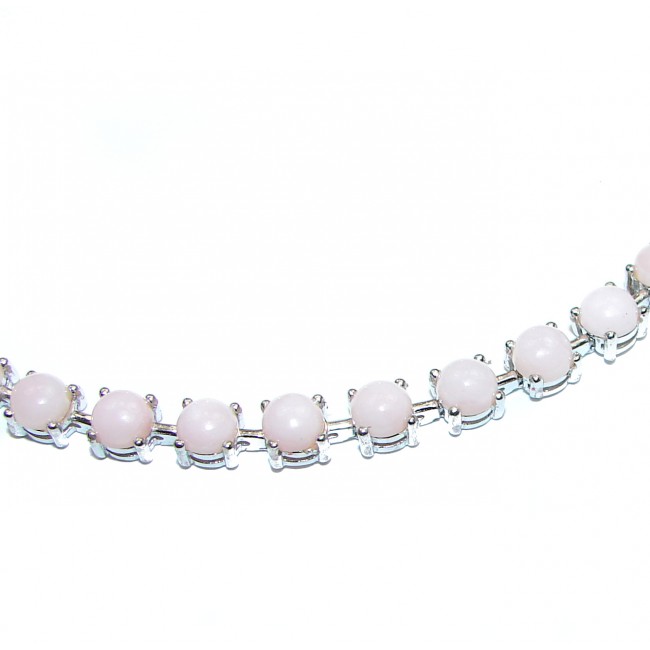 Top Quality Mexican Opal .925 Sterling Silver handmade Bracelet