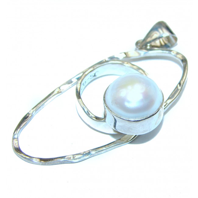 Classy Pearl .925 Sterling Silver Pendant