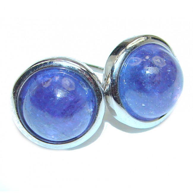 Posh African Kyanite .925 Sterling Silver handcrafted earrings