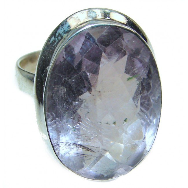 Perfection Amethyst .925 Sterling Silver Ring size 9