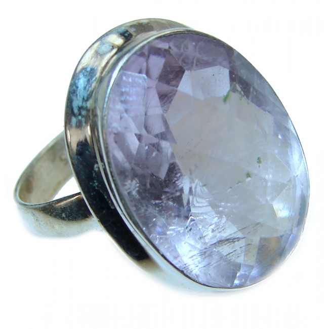 Perfection Amethyst .925 Sterling Silver Ring size 9