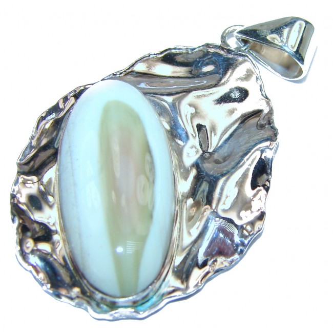 Perfect quality Imperial Jasper .925 Sterling Silver handmade Pendant