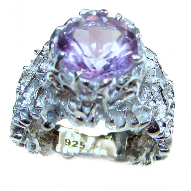Purple Reef Amethyst .925 Sterling Silver Ring size 8