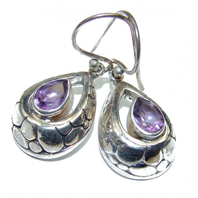 Amethyst .925 Sterling Silver Earrings