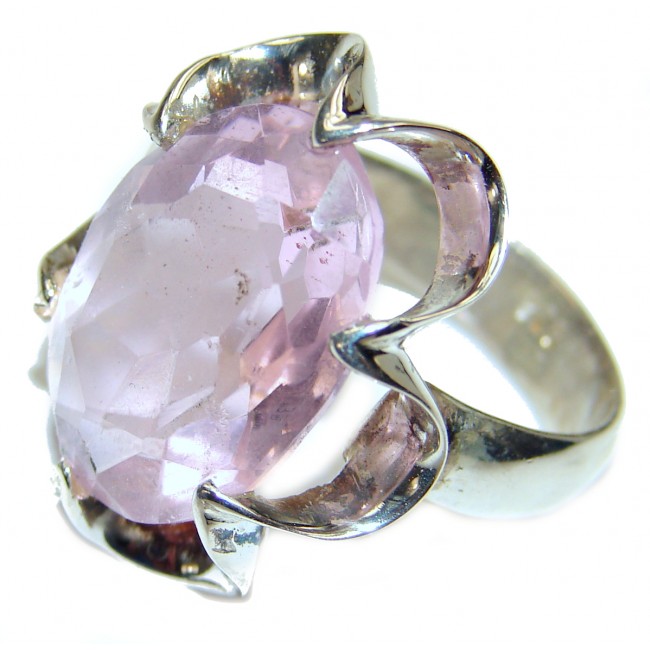 Norwegian Pink Fiord Sterling Silver Ring s. 6