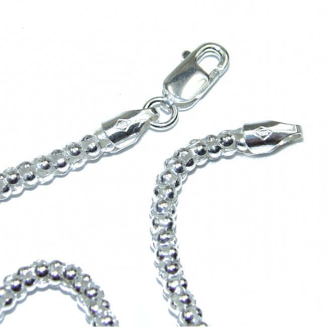 Coreana .925 Sterling Silver Chain 16'' long, 3.5 mm wide