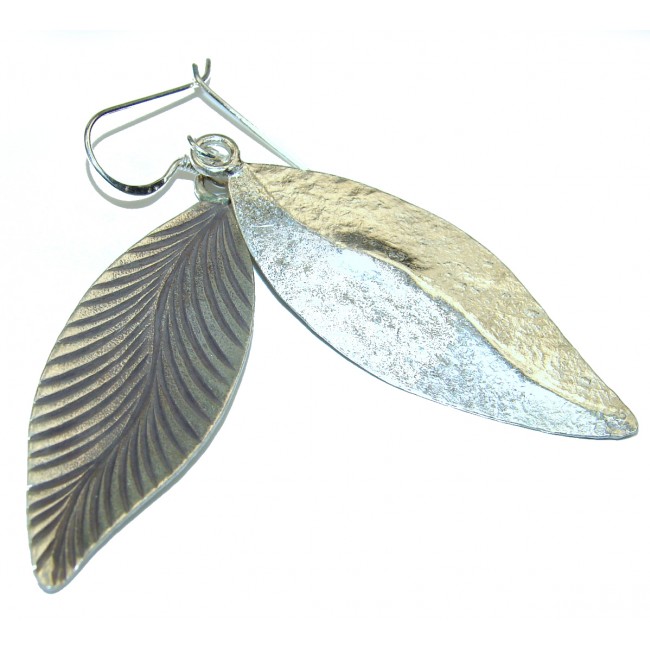 Silver Leaves Sterling Silver earrings