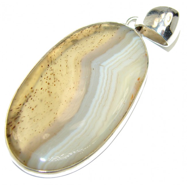 Agate .925 Sterling Silver Pendant