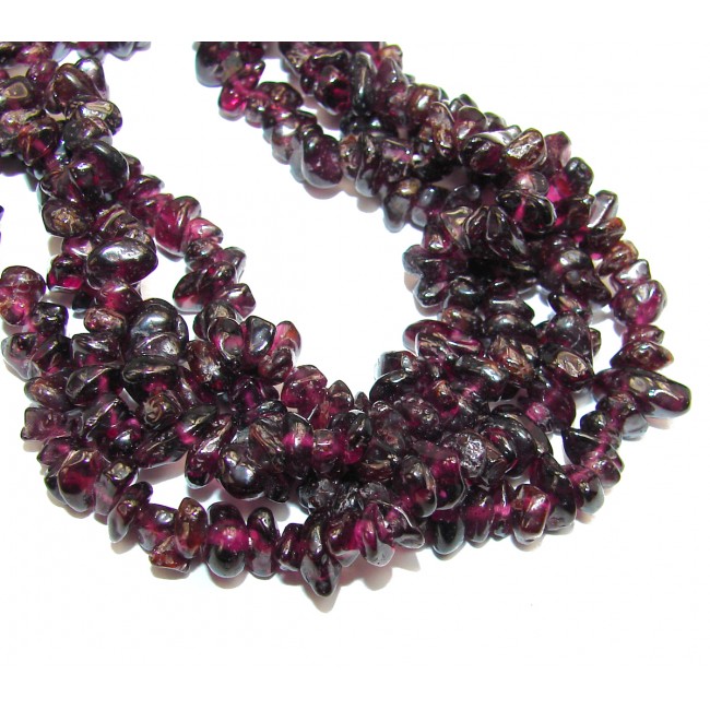 Rare Unusual Natural Tourmaline Beads Strand Necklace