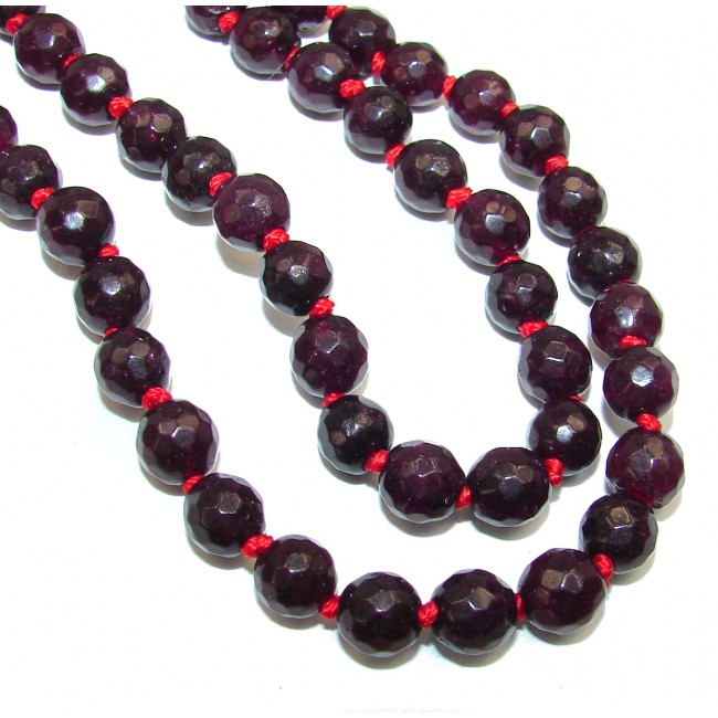 New Universe created Garnet .925 Sterling Silver handmade necklace
