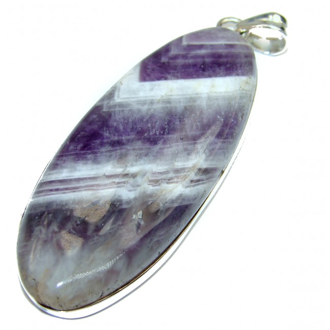 Perfect Amethyst .925 Sterling Silver handcrafted Pendant