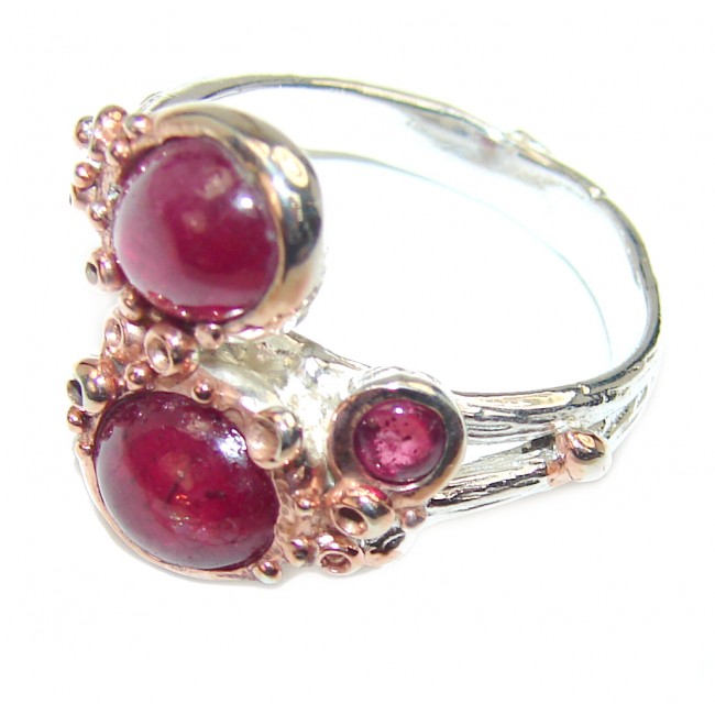 Real Beauty Ruby .925 Sterling Silver Ring size 7