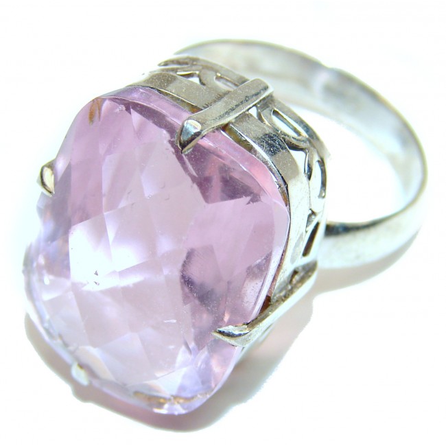 Norwegian Pink Fiord Sterling Silver Ring s. 8 3/4
