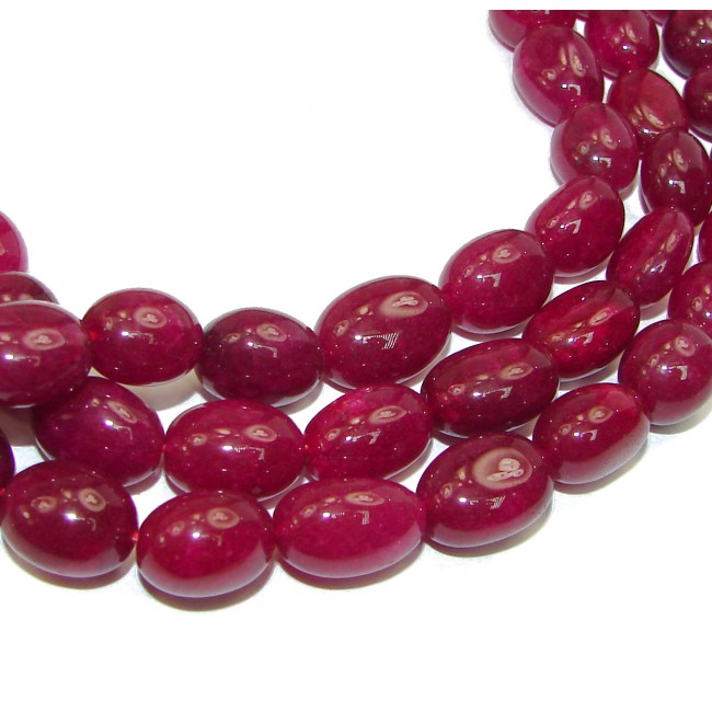 Marvels authentic Kashmir Ruby handcrafted necklace