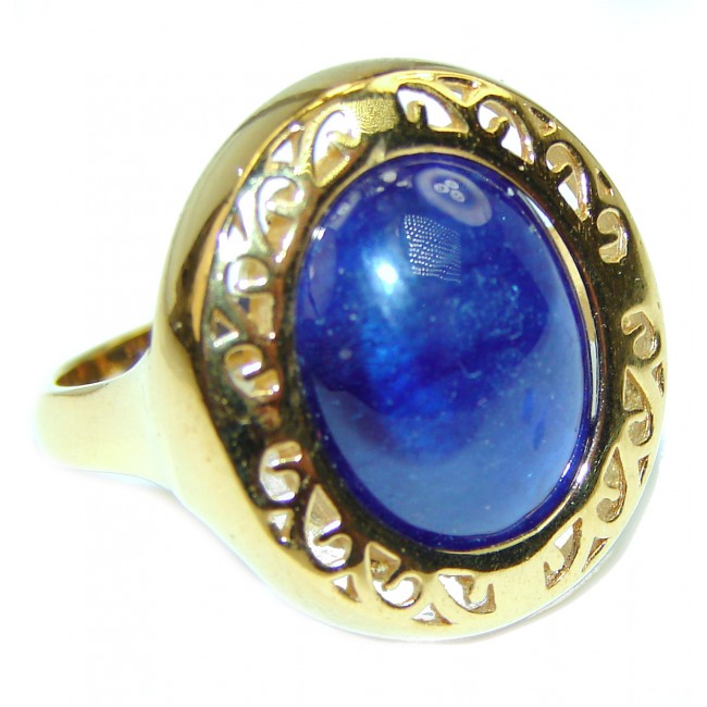 Blue Planet Beauty authentic Sapphire .925 Sterling Silver Ring size 7