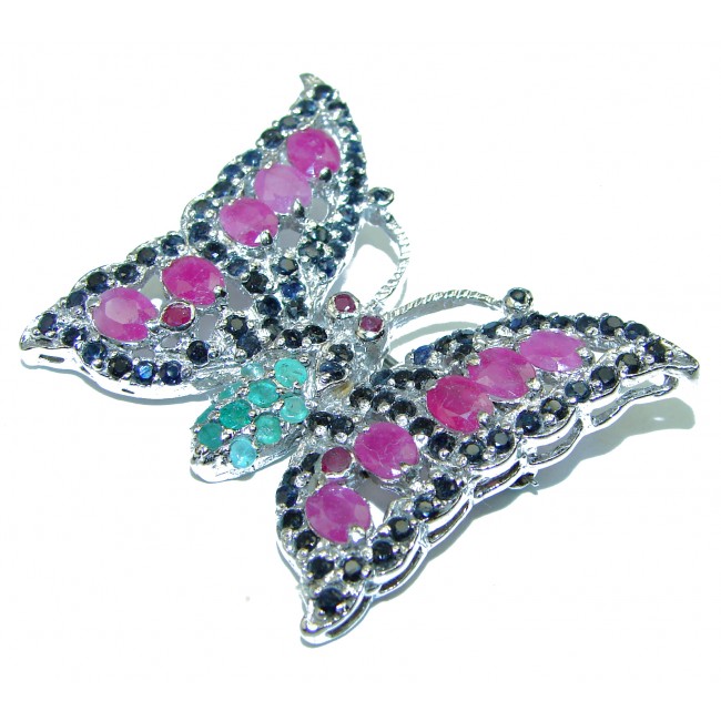 Preciouls Butterfly .925 Sterling Silver handmade Brooch