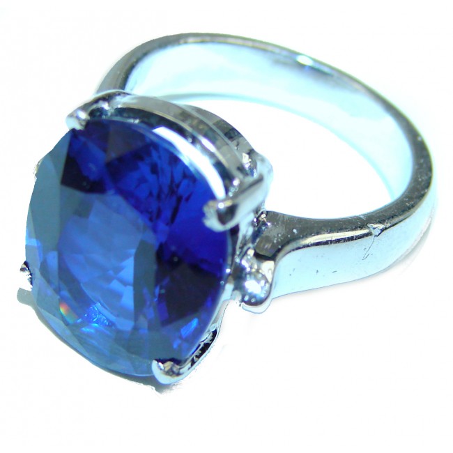 Blue Perfection London Blue Topaz .925 Sterling Silver Ring size 6