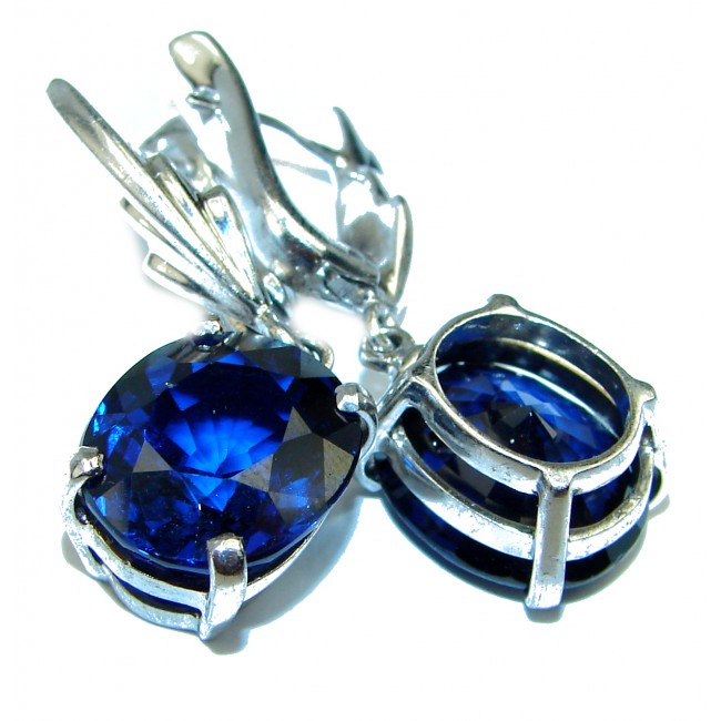 Blue Perfection London Blue Topaz .925 Sterling Silver earrings