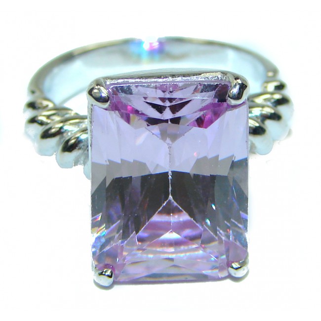Lavender Fields authentic Topaz .925 Sterling Silver handmade ring size 7 3/4
