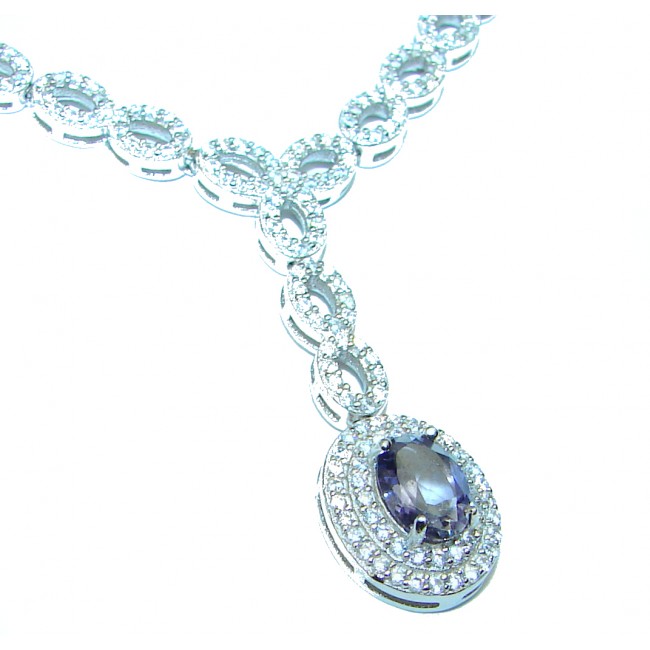Timeless Treasure Amethyst .925 Sterling Silver handcrafted necklace