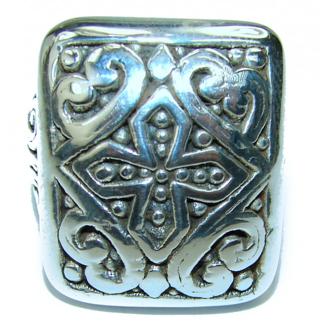 Celtic Cross Bali made .925 Sterling Silver ring size 6