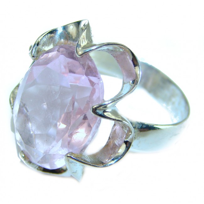 Norwegian Pink Fiord Sterling Silver Ring s. 7 3/4
