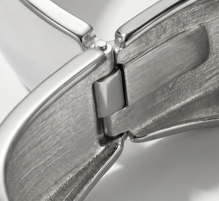 Bold Vintage style Luxurious Hinge Bangle Bracelet - photo 2
