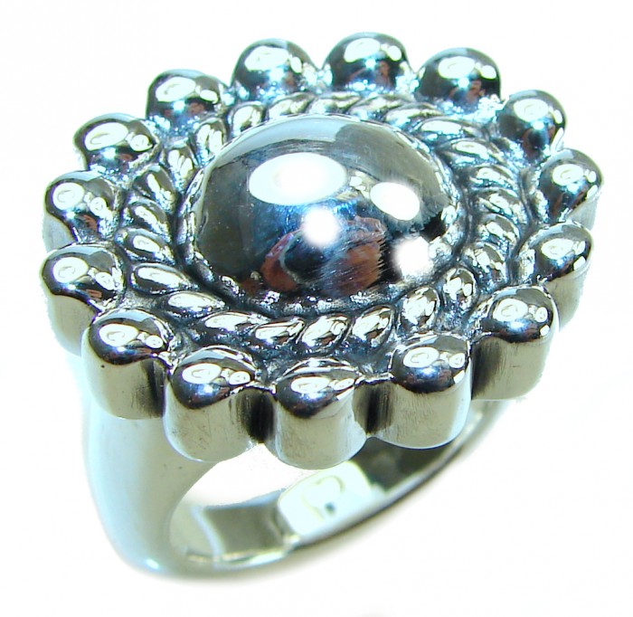 Natural Beauty Italy Made Silver Sterling Silver ring s. 7 - photo 3