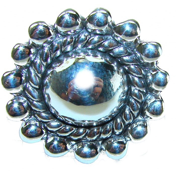 Natural Beauty Italy Made Silver Sterling Silver ring s. 7 - photo 2