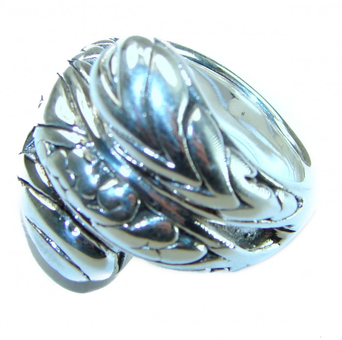 Natural Beauty Italy Made Silver Sterling Silver ring s. 7 - photo 1